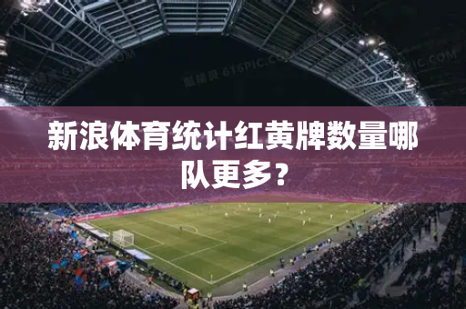 新浪体育统计红黄牌数量哪队更多？