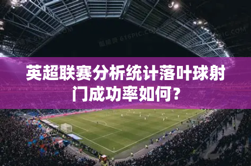 英超联赛分析统计落叶球射门成功率如何?-第1张图片-体育赛事解析网-新浪体育网 英超联赛分析统计落叶球射门成功率如何?-第1张图片-体育赛事解析网-新浪体育网