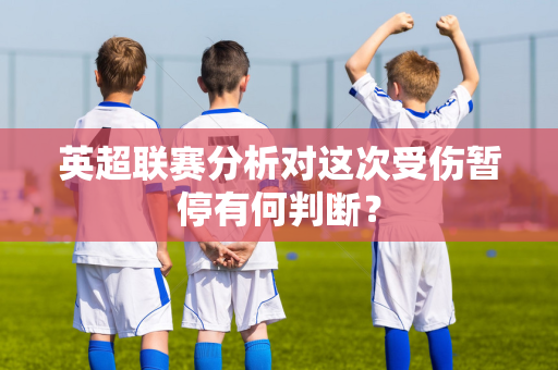 英超联赛分析对这次受伤暂停有何判断?-第1张图片-体育赛事解析网-新浪体育网 英超联赛分析对这次受伤暂停有何判断?-第1张图片-体育赛事解析网-新浪体育网