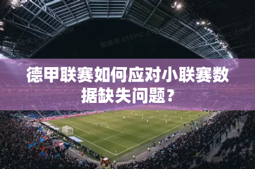 德甲联赛如何应对小联赛数据缺失问题？