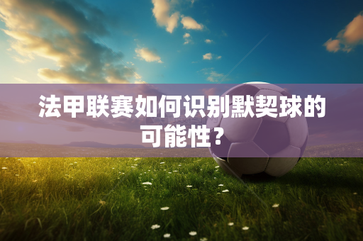 法甲联赛如何识别默契球的可能性？